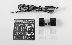 Square Work Lights for Mercedes-Benz Arocs 3348 6x4 Tipper Truck