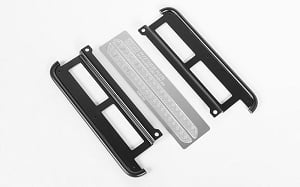 Rook Metal Side Sliders for Tamiya 1/10 Isuzu Mu Type X CC-01 (Black)