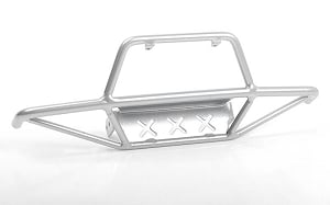Tri-X Steel Stinger Front Bumper for Vanquish VS4-10 Origin Body (Silver)