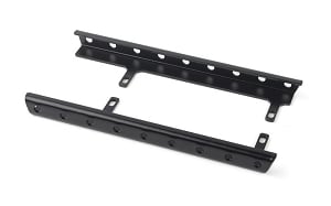 KS Side Metal Sliders for Axial SCX10 III Early Ford Bronco (Black)