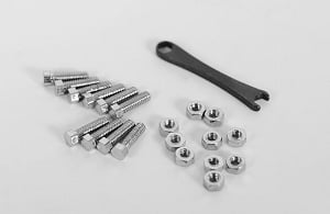 Ultra Scale Hardened Steel Driveshaft Hardware & Wrench