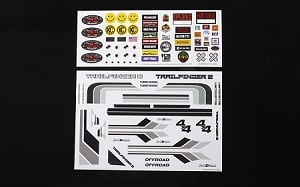 RC4WD Complete Graphic Decal Set for 1982 Toyota Pickup/Mojave II
