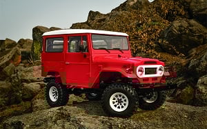 RC4WD Gelande II RTR Truck w/Cruiser Body Set (Red)