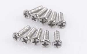 Phillips Head Machine Screws M1.6 X 6mm (10)
