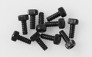 Socket Head Self Tapping Screws M2 X 6mm (Black)